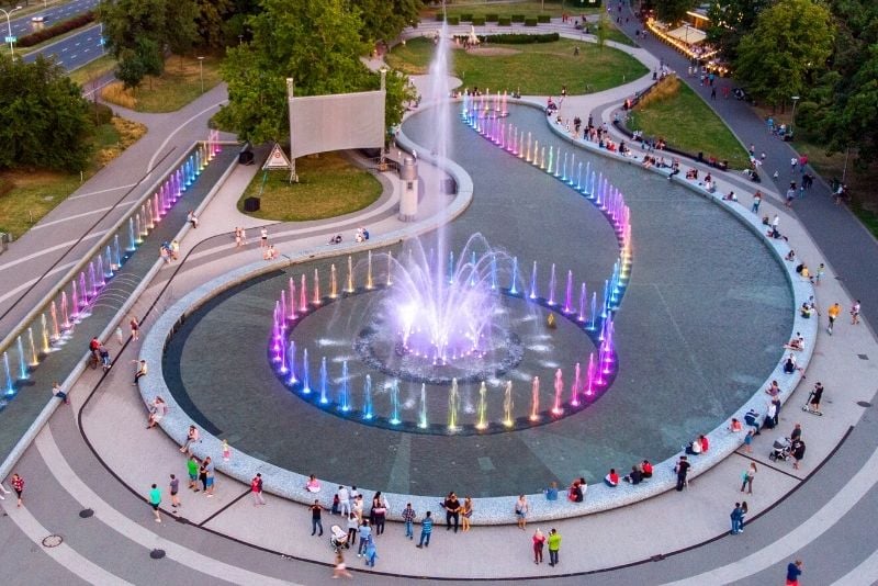 Multimedia Fountain Park, Warsaw