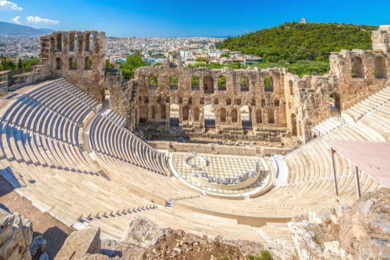 Odeon di Erode Attico, Atene