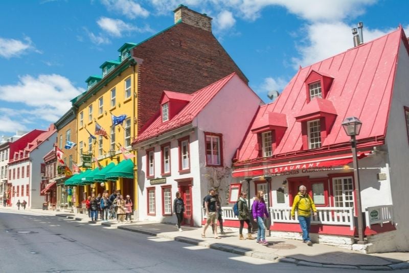 Old Quebec City walking tour