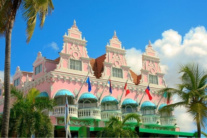 Oranjestad downtown, Aruba