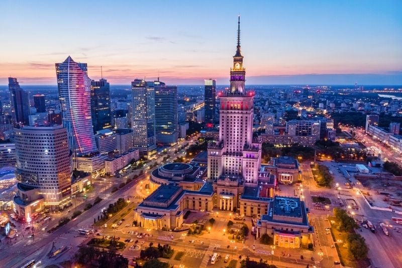 Palace of Culture and Science in Warsaw