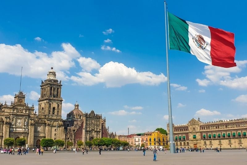 Plaza del Zocalo, Mexico City