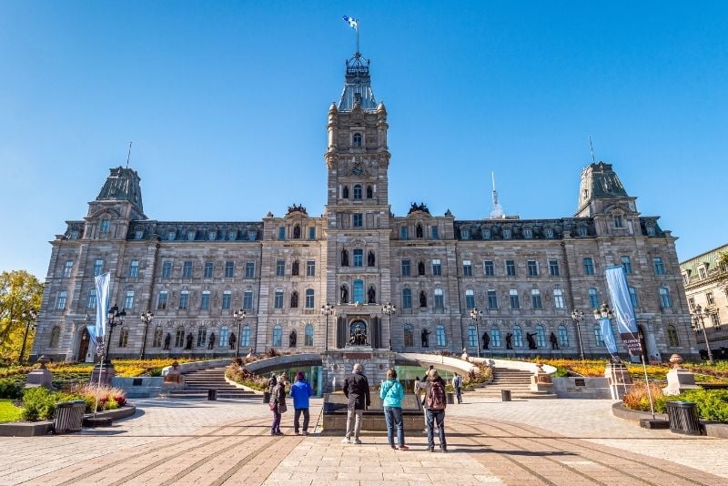 Quebec National Assembly at the Parliament Building, Quebec City