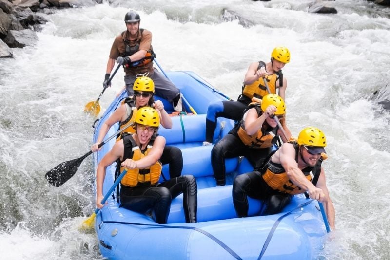 Rafting in Mexico