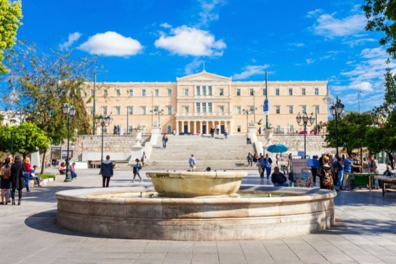 Syntagma-Platz, Athen