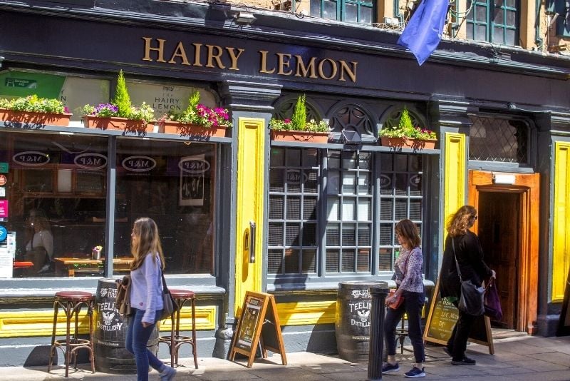 Le pub Hairy Lemon à Dublin