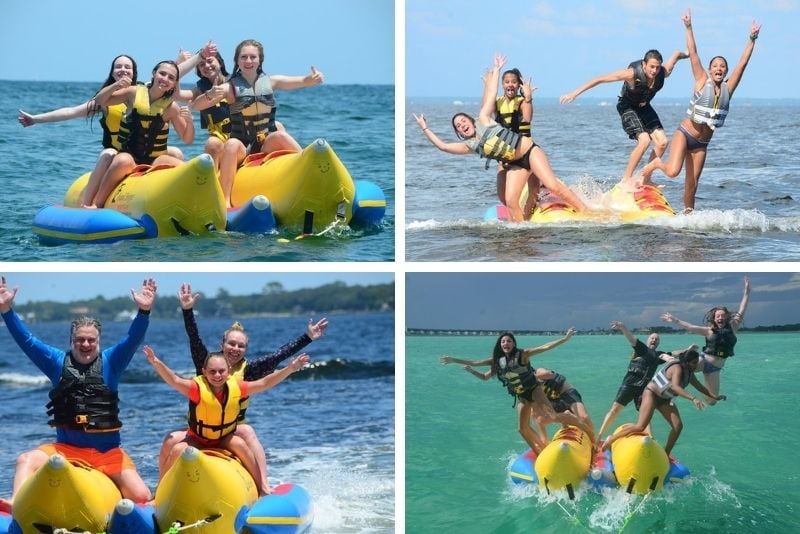 banana boat tour in Destin