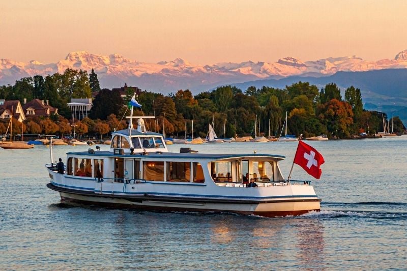 excursions en bateau à Zurich