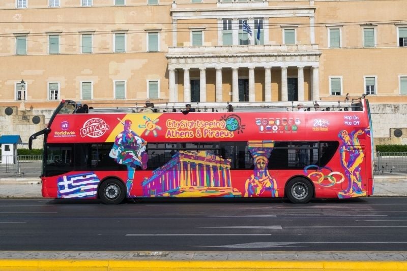 bus tours in Athens