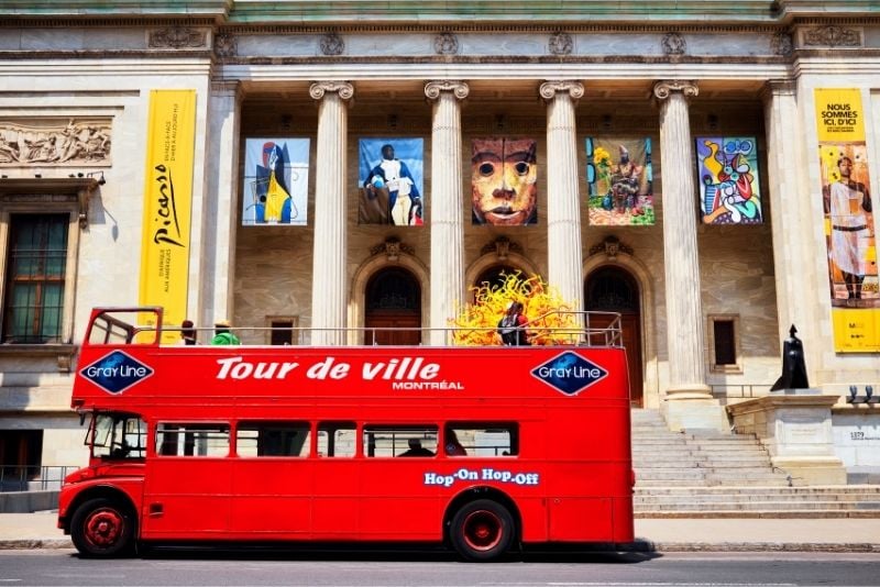 bus tours in Montreal