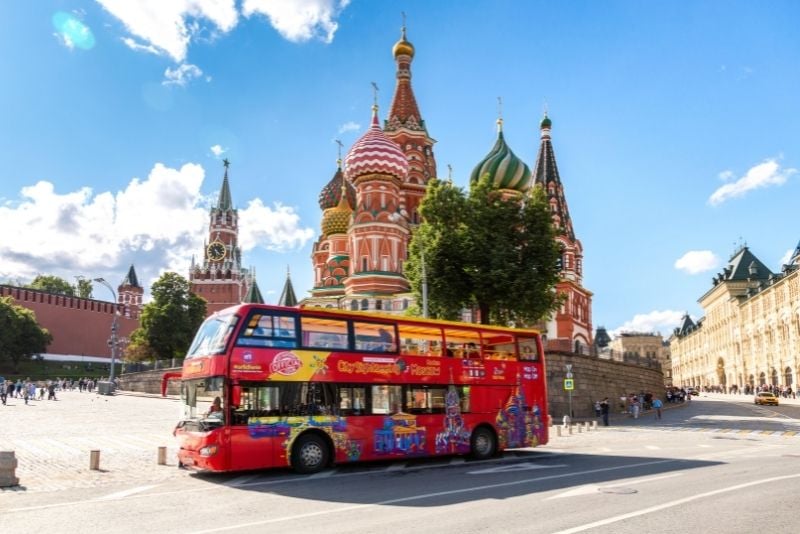 bus tours in Moscow