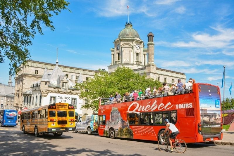 bus tours in Quebec City