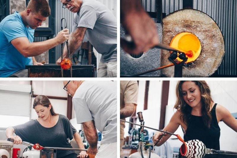 glass blowing workshop in Destin