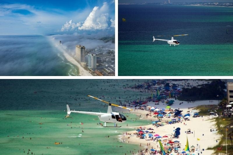 helicopter tours in Panama City Beach