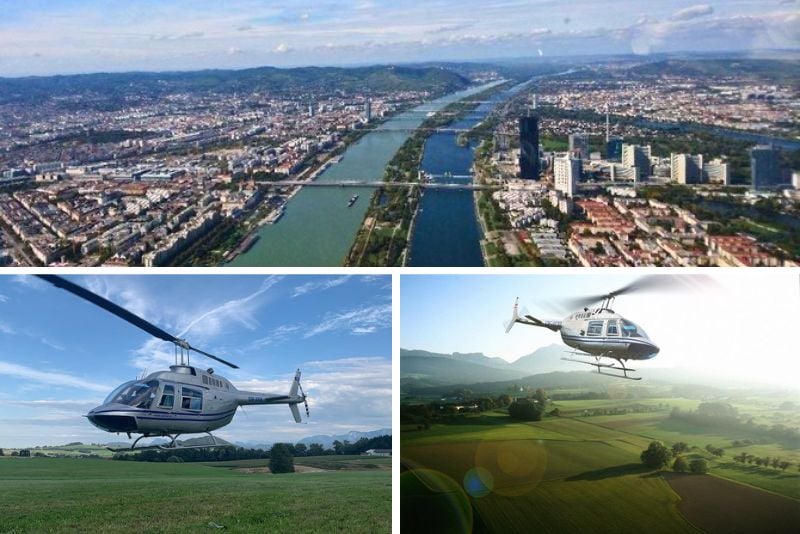 helicopter tours in Vienna