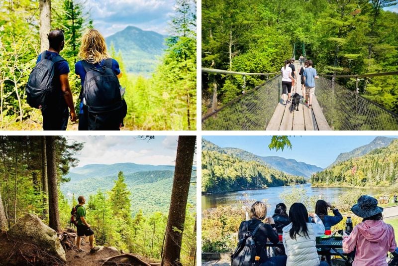 hiking in Quebec City