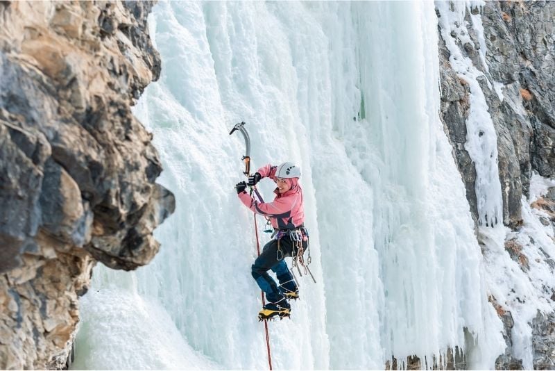 ice climbing in Montreal