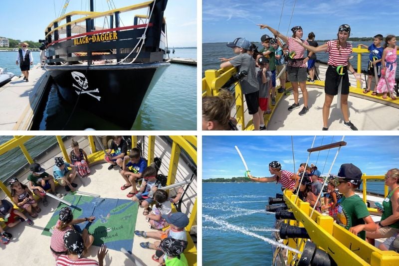 pirate boat trips in Hilton Head Island