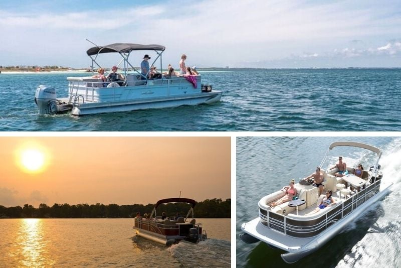 pontoon rentals in Panama City Beach