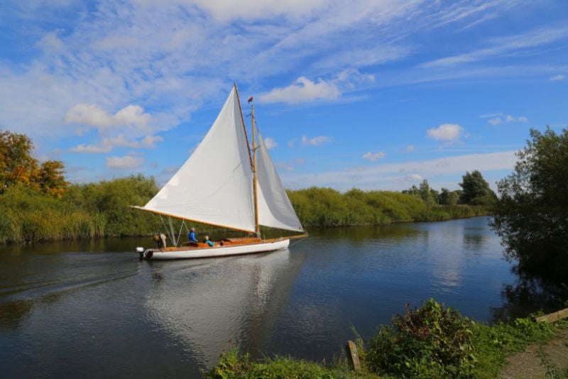 sailing boat tours in Norfolk