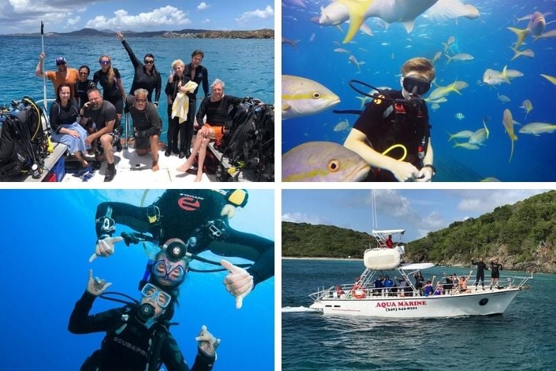 scuba diving in St. Thomas