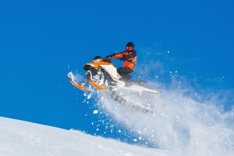 snowmobiling in Moscow