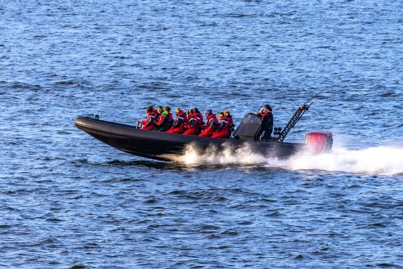 Schnellboottouren in Stockholm