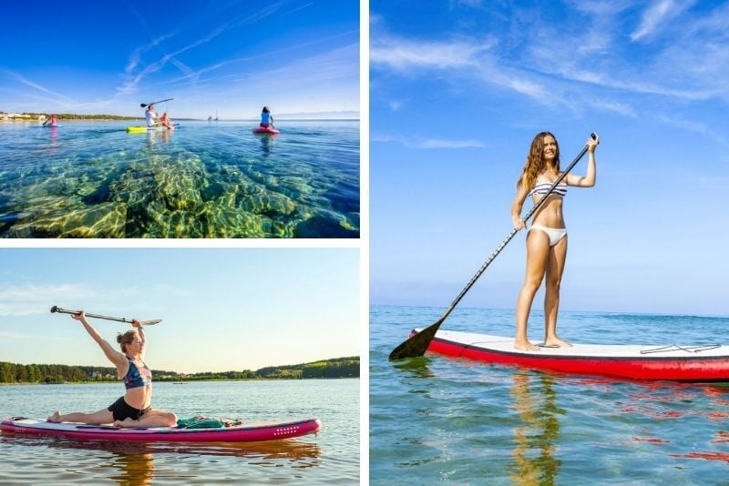 stand-up paddleboard in Panama City Beach