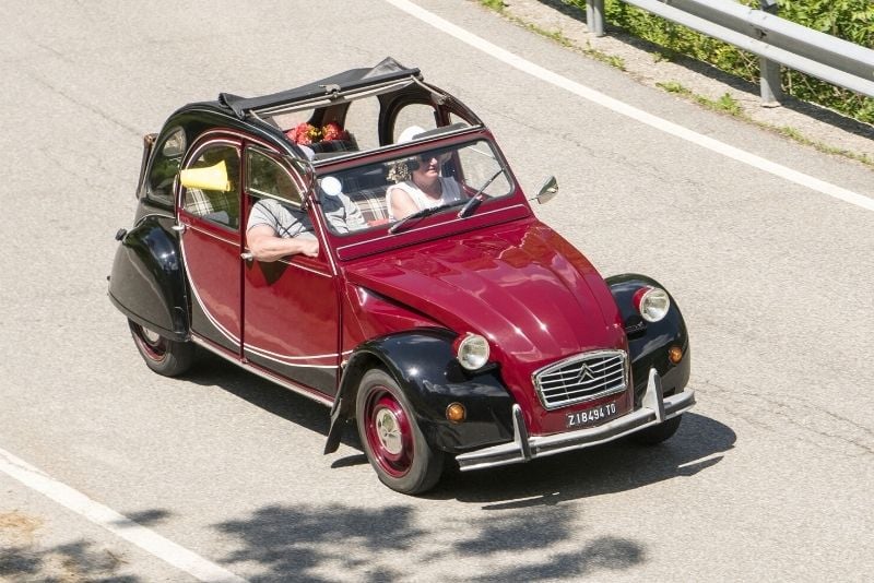 2CV-Tour in Bordeaux