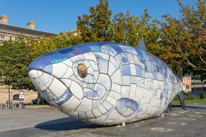 Big Fish sculpture, Belfast