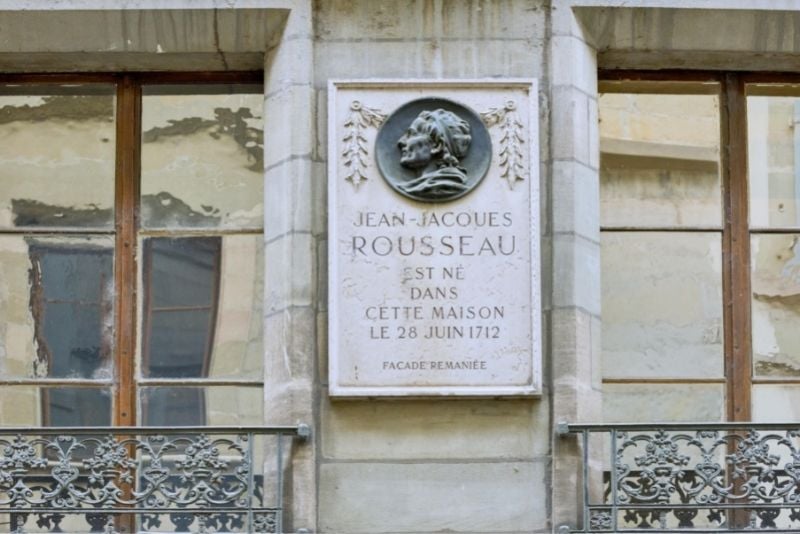 Haus Rousseau und Literatur, Genf