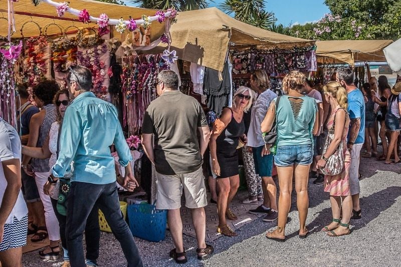 Mercatino delle pulci di Las Dalias di Ibiza