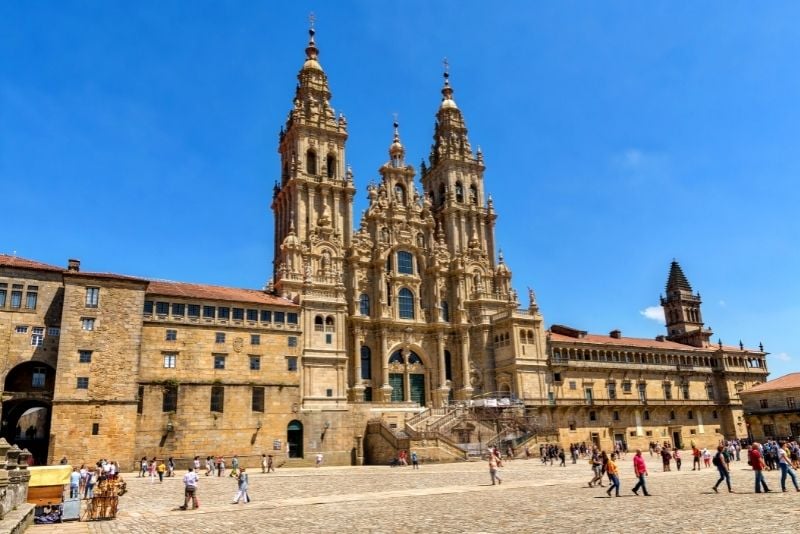 Santiago de Compostela & Minhoday-Ausflüge von Porto