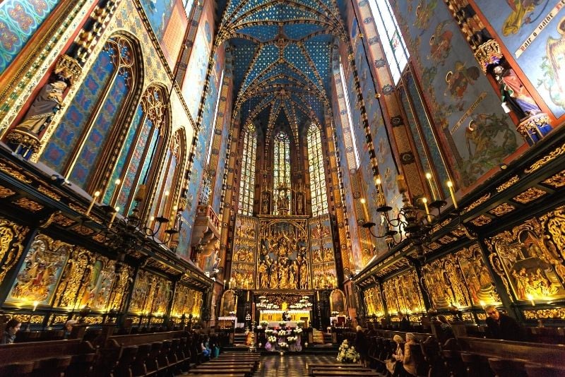 St. Mary's Basilica in Krakow