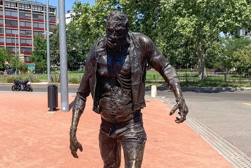 Statue de Frankenstein, Genève