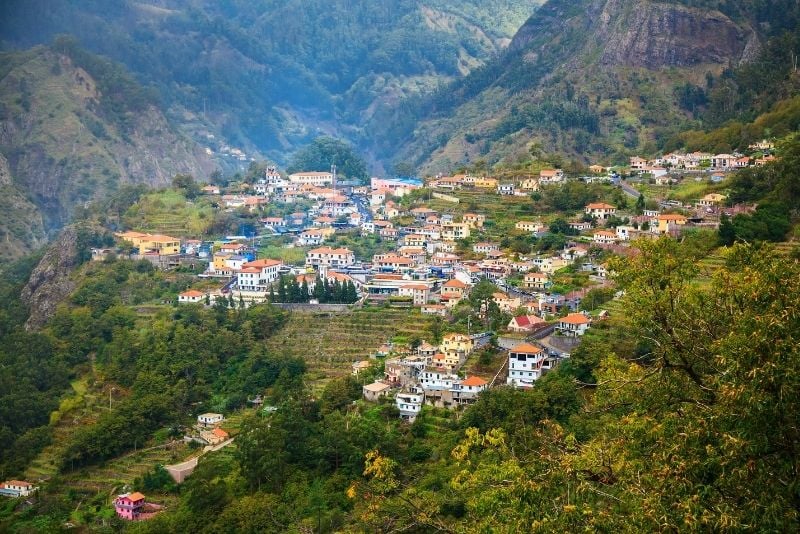 Tal der Nonnen, Madeira