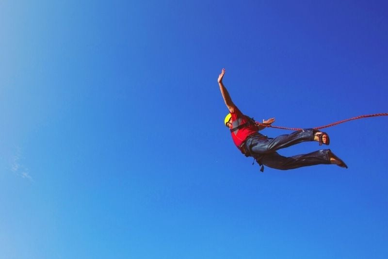 saut à l'élastique à Lyon