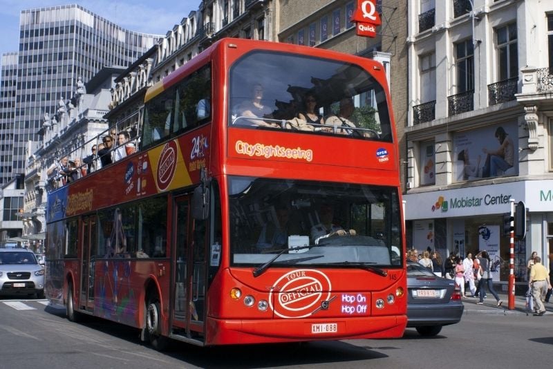 circuits en bus à Bruxelles