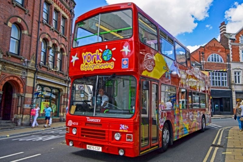 bus tours in York