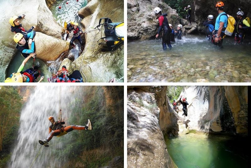 canyoning in Valencia
