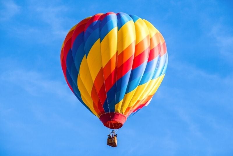 Heißluftballon auf Ibiza