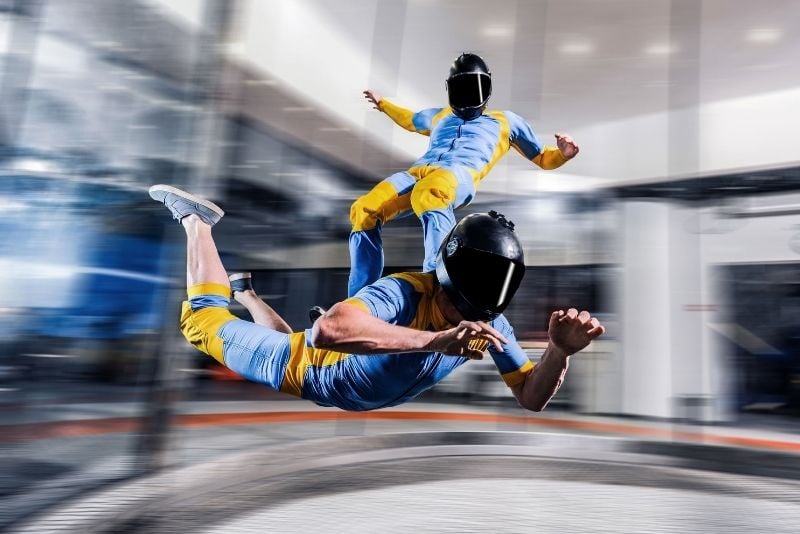 indoor skydiving in Abu Dhabi