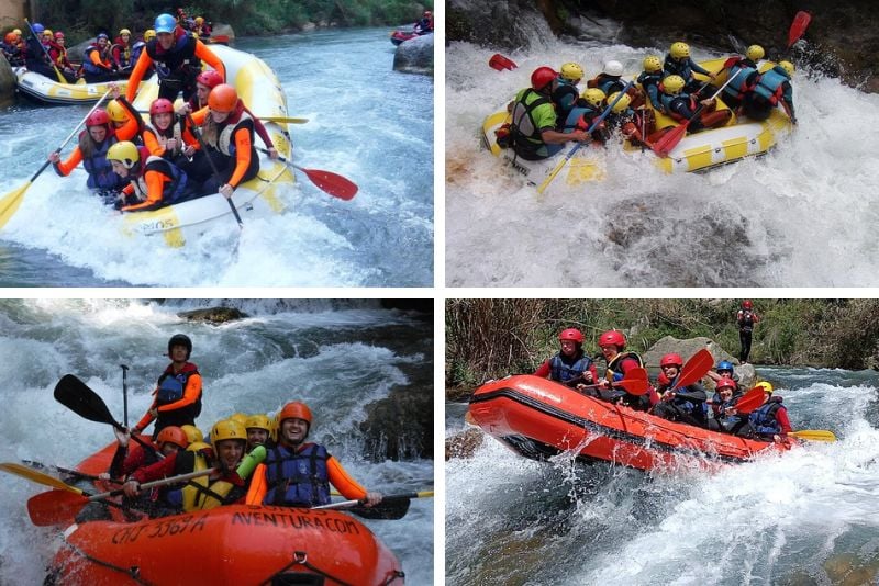 rafting near Valencia