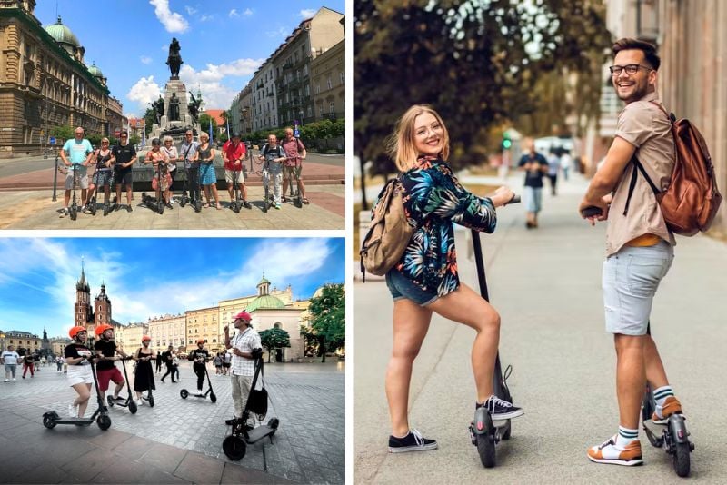 scooter tours in Krakow