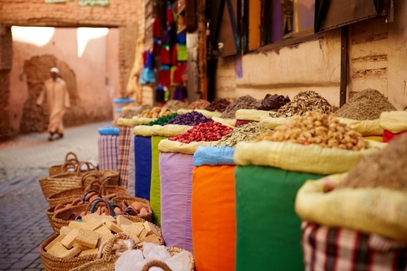 visites des souks à Marrakech