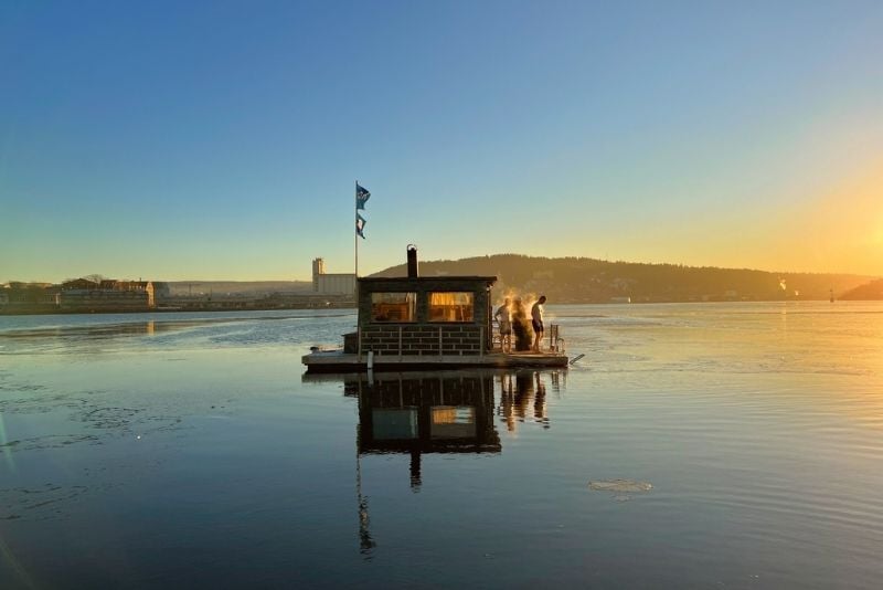 KOK floating sauna, Oslo