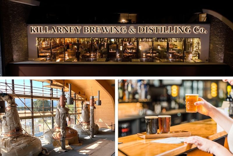 beer tasting tour at Killarney Brewing Company