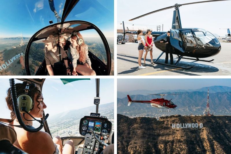 helicopter tours in Hollywood