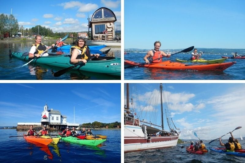 kayaking in Oslo