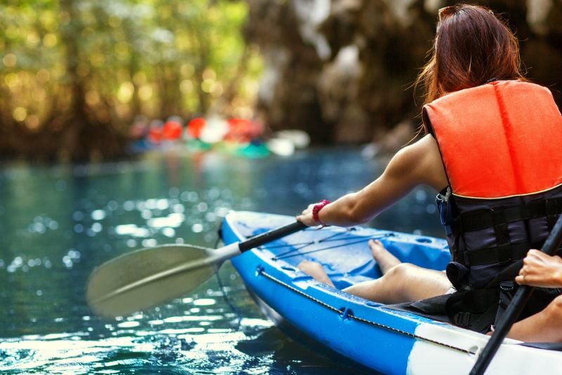 kayaking in Riviera Maya